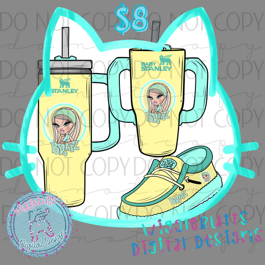 Bratty Girls Boujee ClipArt Bundle