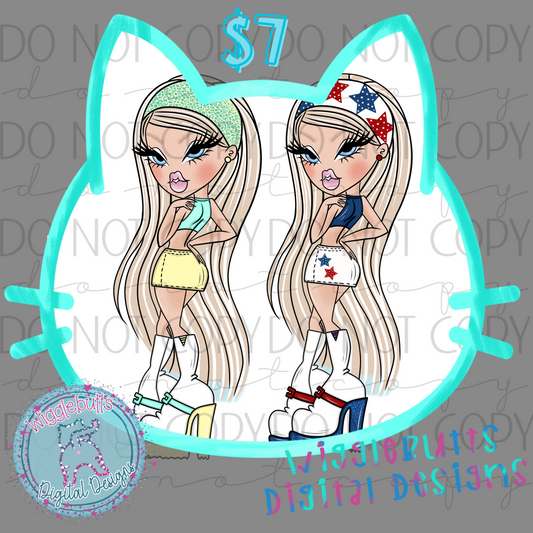 Bratty Girls ClipArt