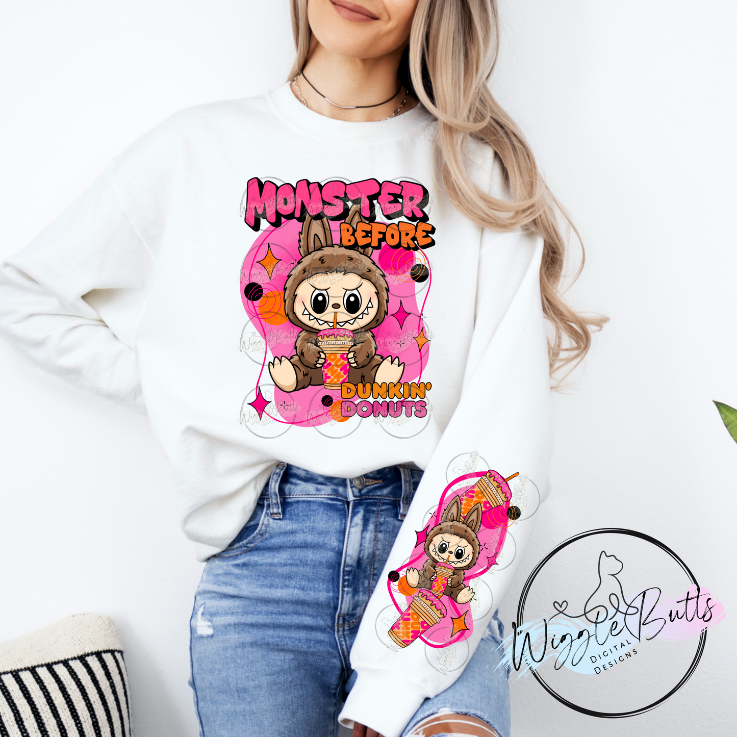Little Monsters Drinks PNG Design Solo Bundle