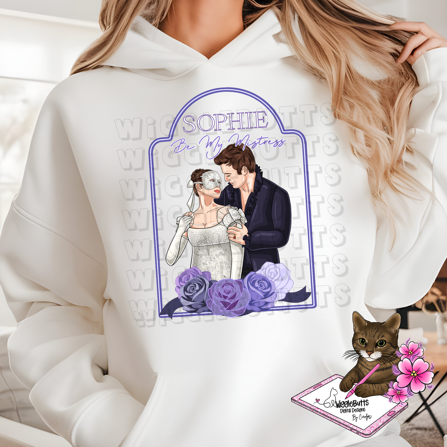 19th Century Drama Be My Mistress PNG Design