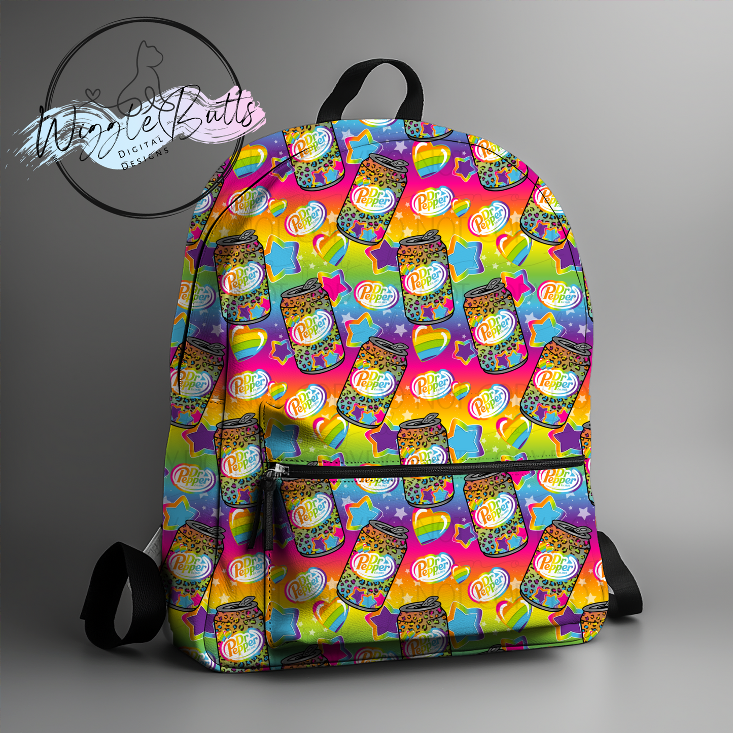 Boujee 90s Rainbow Style Soda Seamless