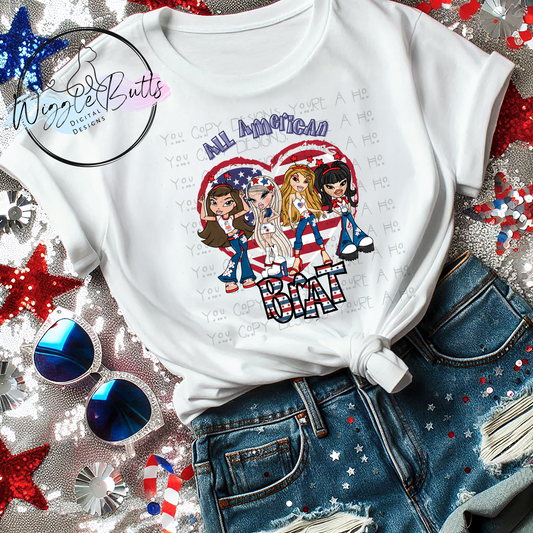 Bratty Girls All American