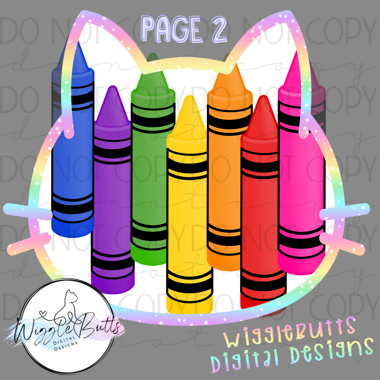 Checkered Style Back to School School Supplies ClipArt Bundle