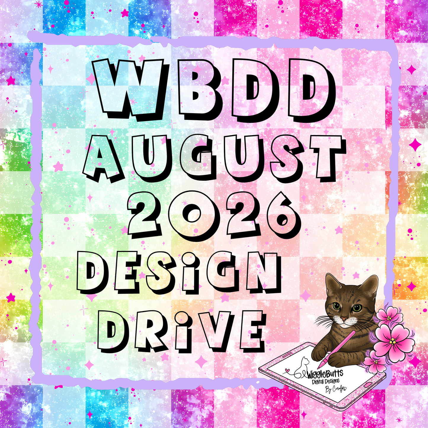 August 2026 Monthly PNG Design Google Drive