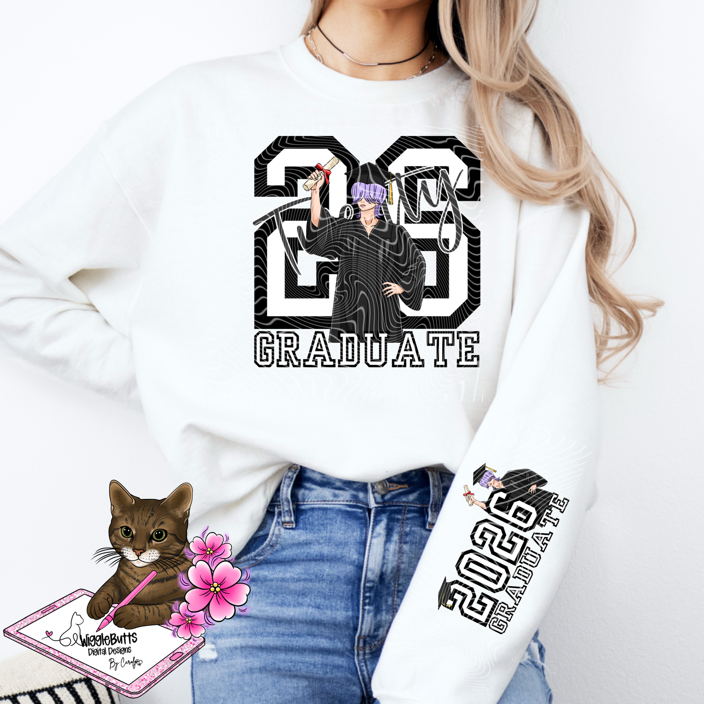 Anime Soda Boys Hunter Girls Graduate Graduation PNG Solo Design Bundle