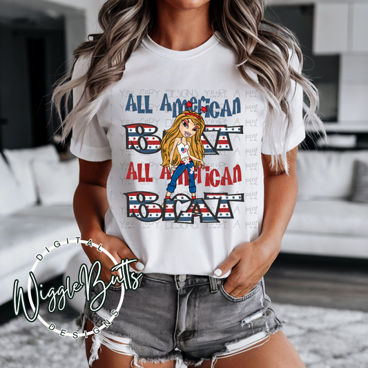 Bratty girl all american