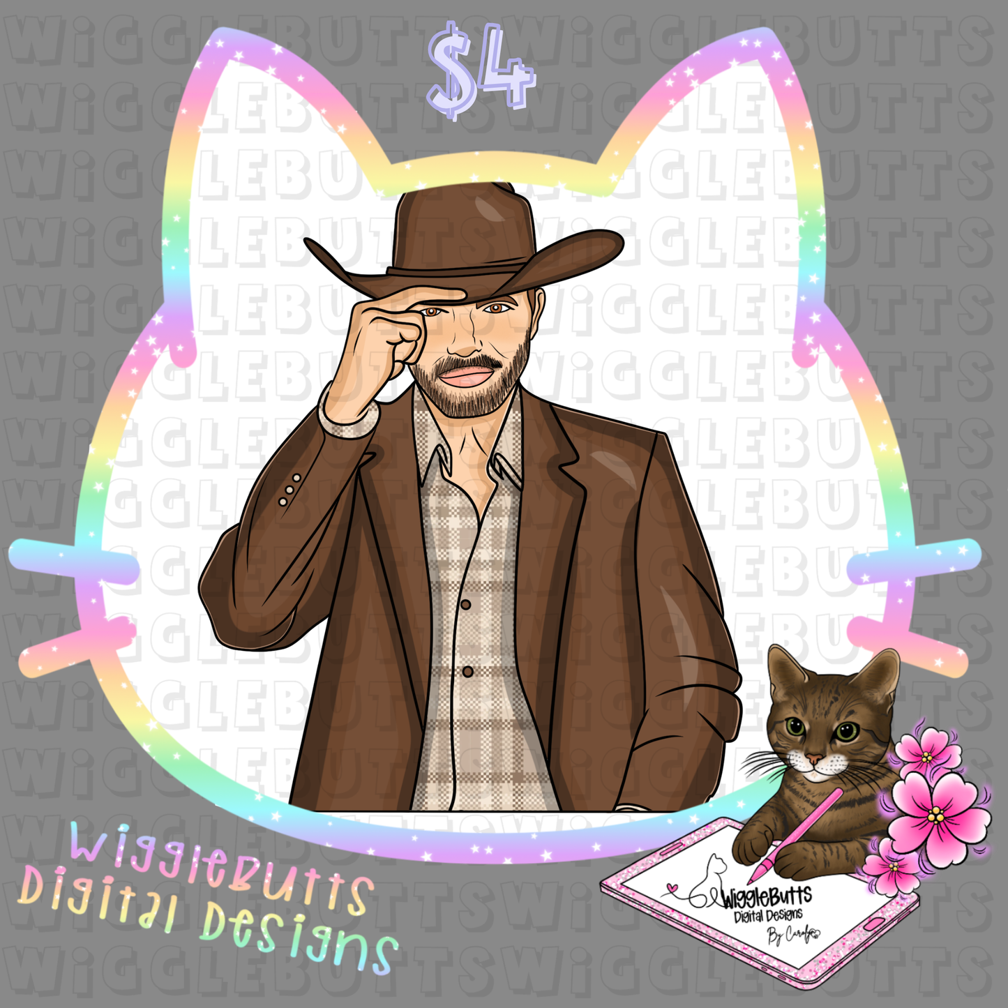 Cowboy Show ClipArt Piece