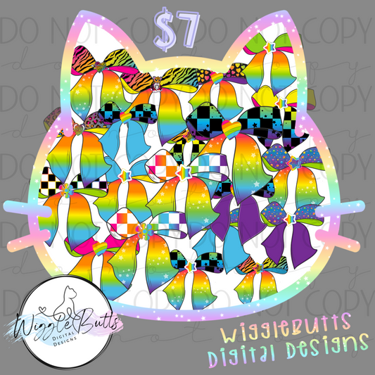 90s Rainbow Style ClipArt Bundle