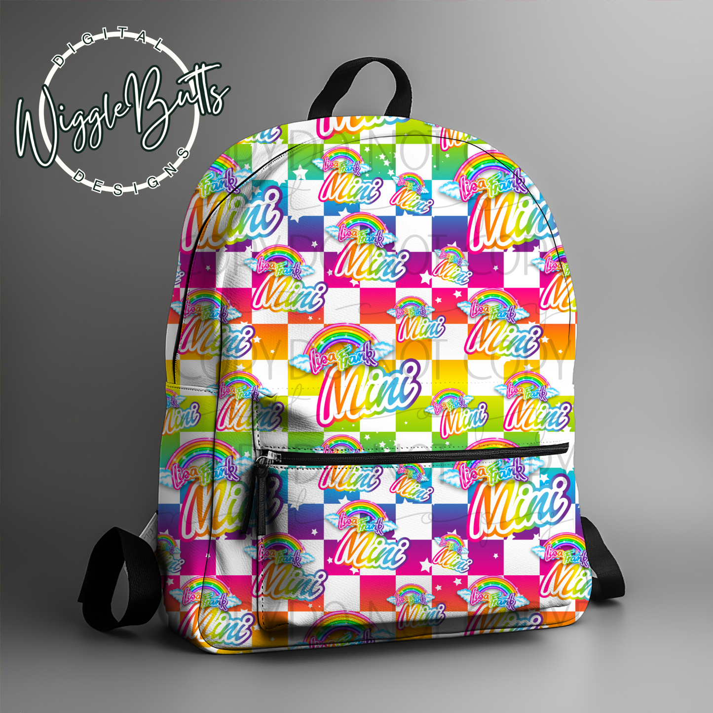 LF Mini Rainbow Checkered Seamless