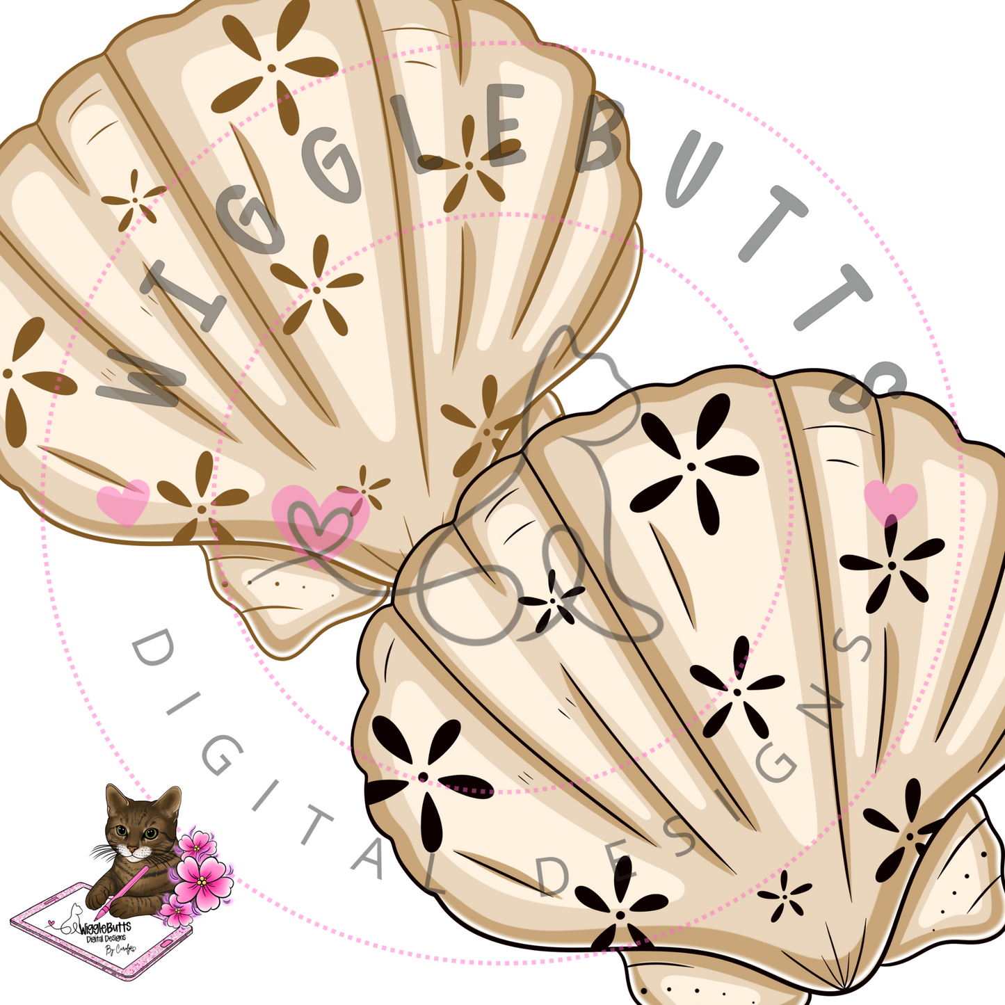 Seashell ClipArt Set