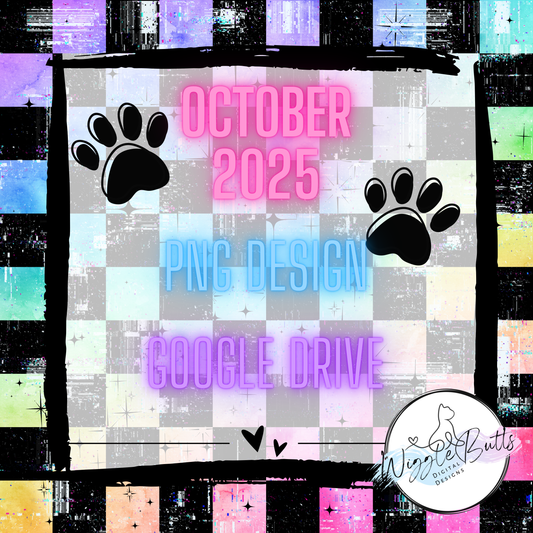 October 2025 Monthly PNG Design Drive