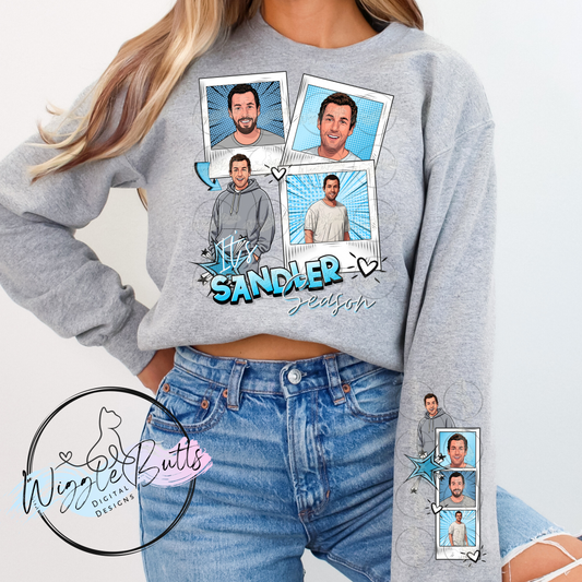 Hoodie Season PNG Design and Matching PNG Sleeve Design