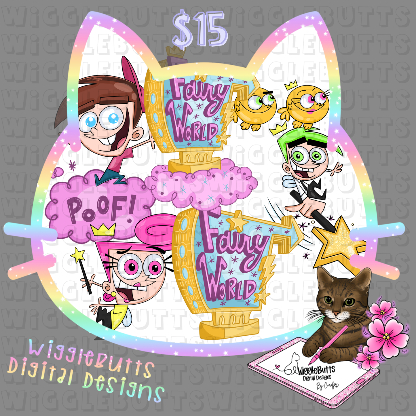 Fairy Parents ClipArt Bundle