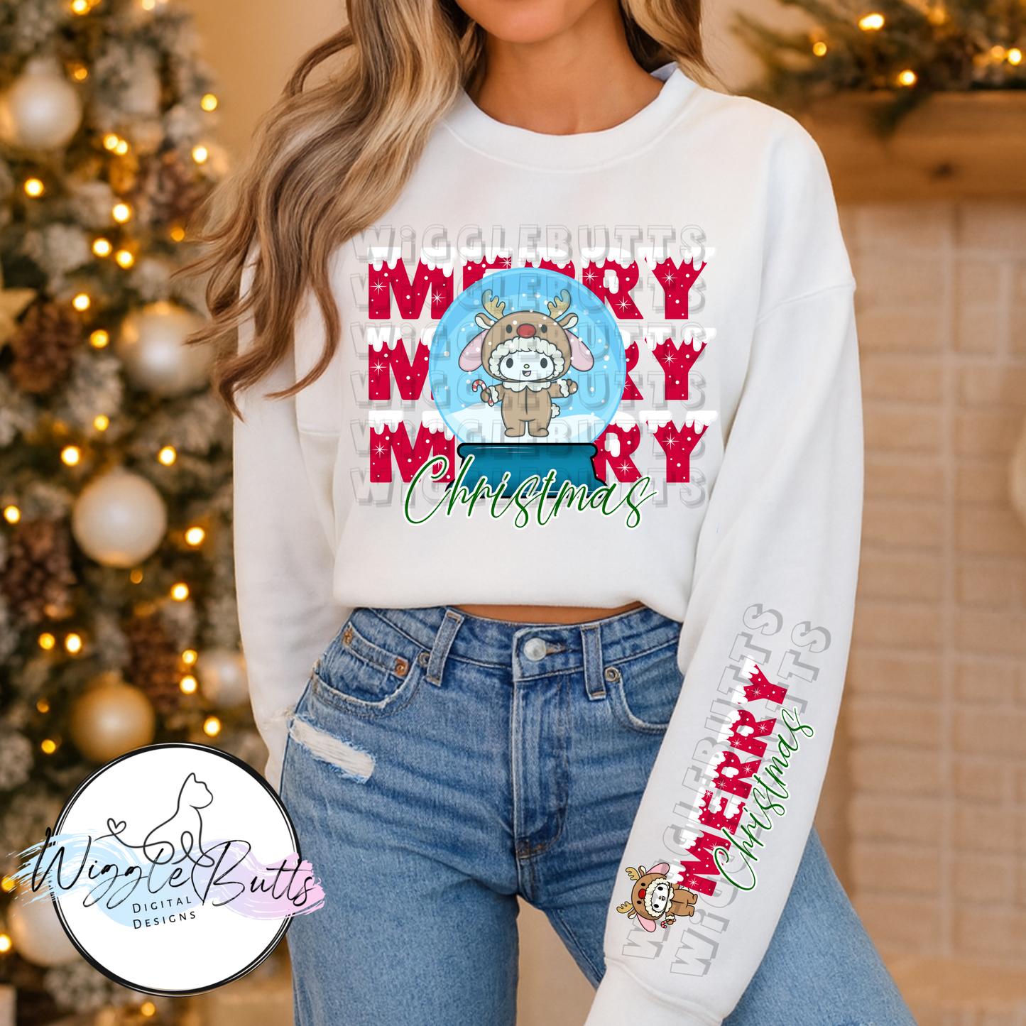 Christmas Snow Globe PNG Design Solo Bundle