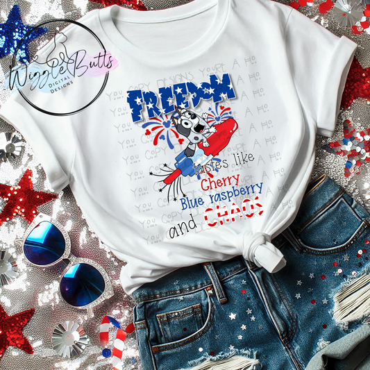 Dogs Puppy 4th of July Rocket Pop PNG Design