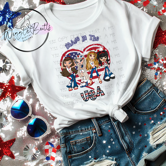 Bratty Girls Made in the USA