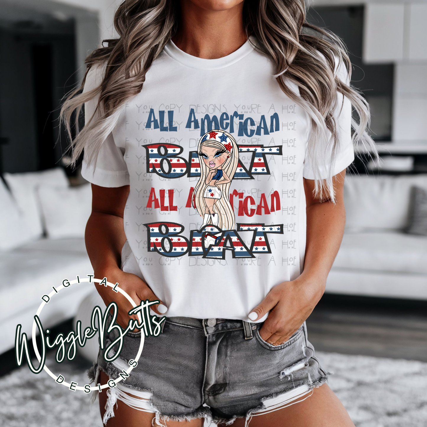 Bratty Girl all American