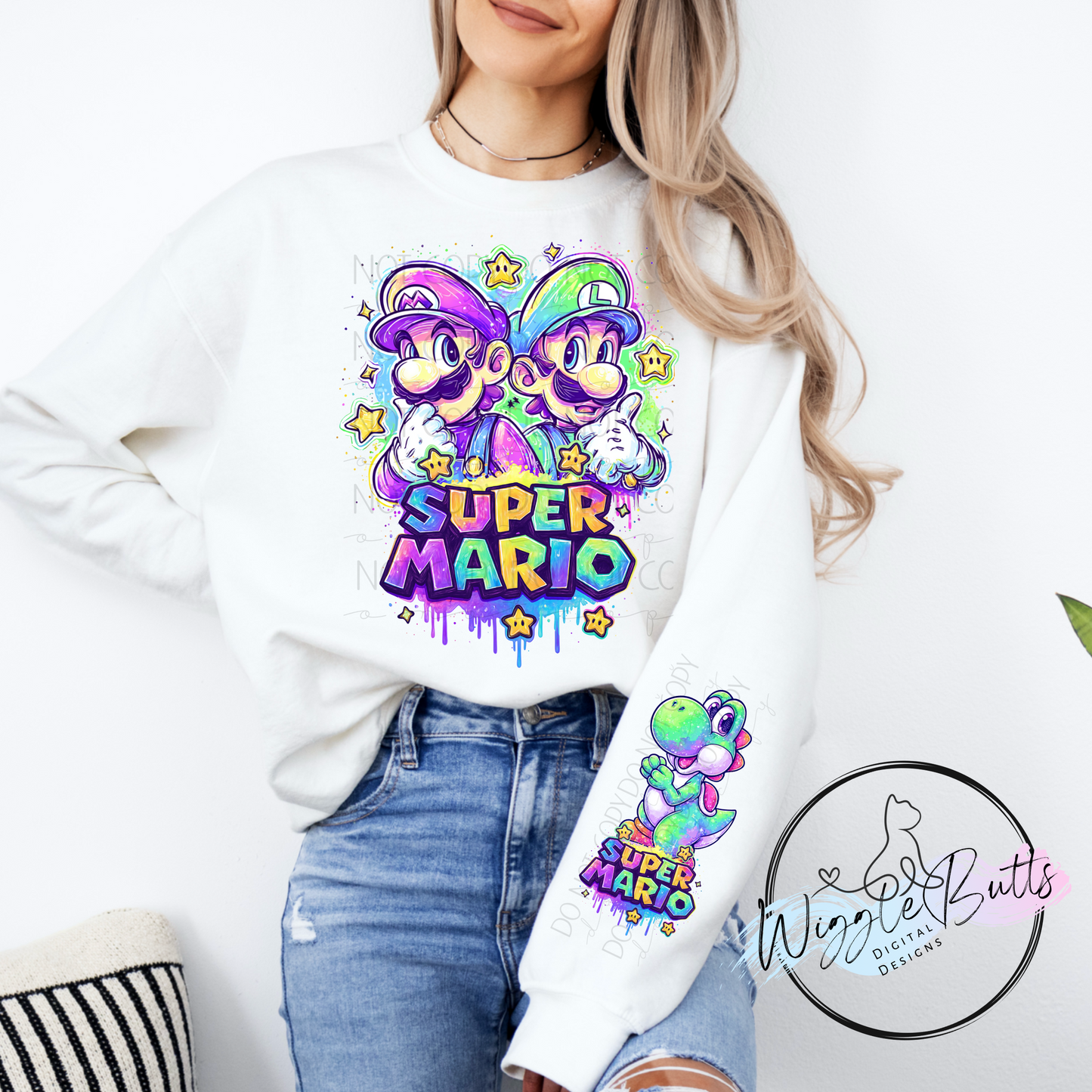 Gamer Brothers PNG Design and Matching PNG Sleeve Design