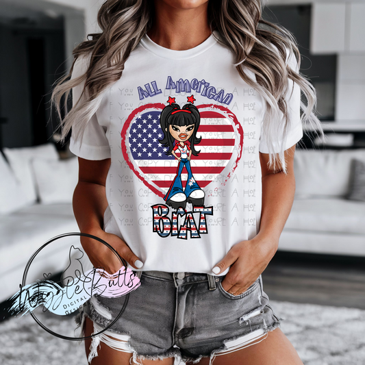 Bratty Girls All American Heart