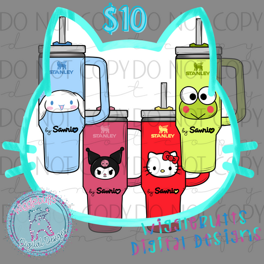 Kitty and Friends Boujee Cups Bundle