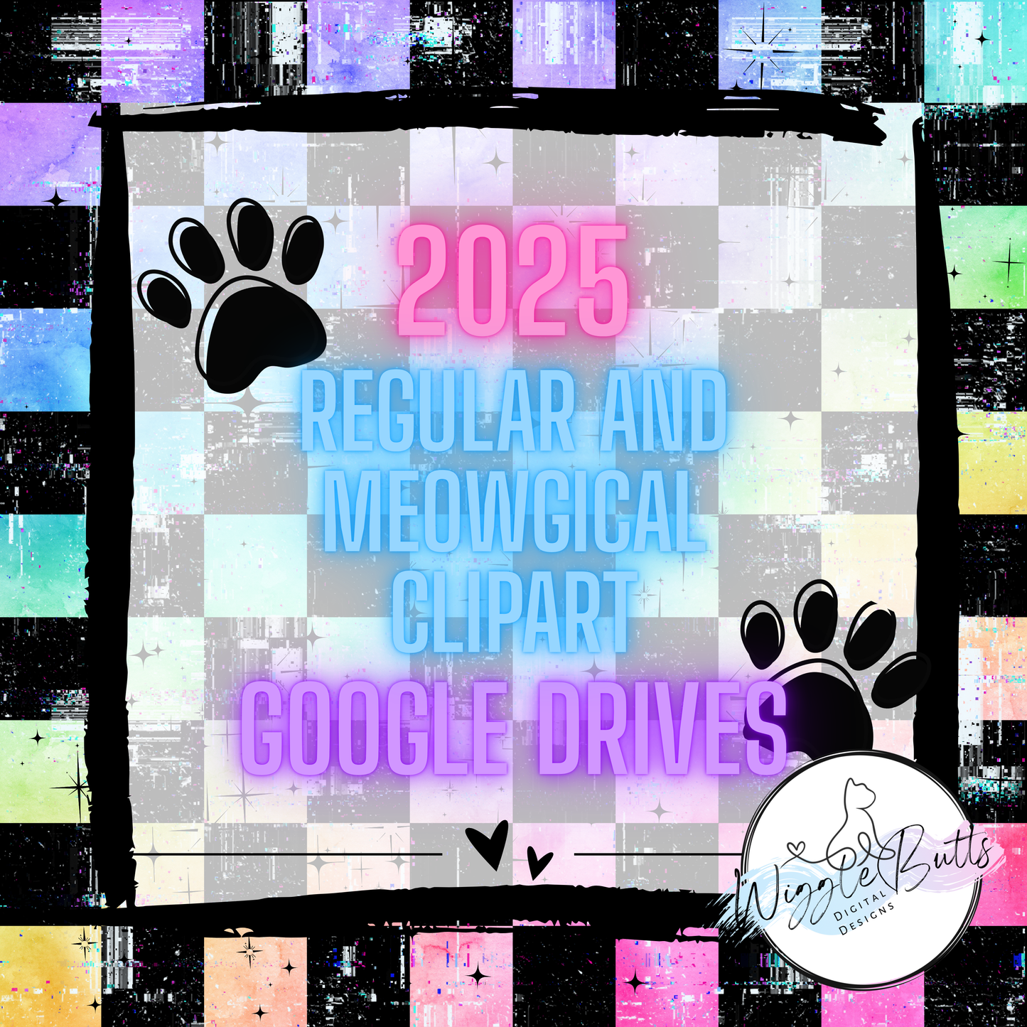 2025 Regular ClipArt and Meowgical ClipArt Drives Promo Bundle