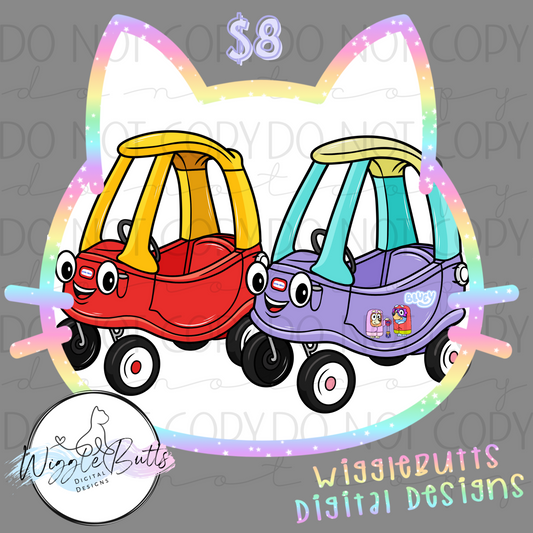 Cozy Coupe ClipArt Bundle