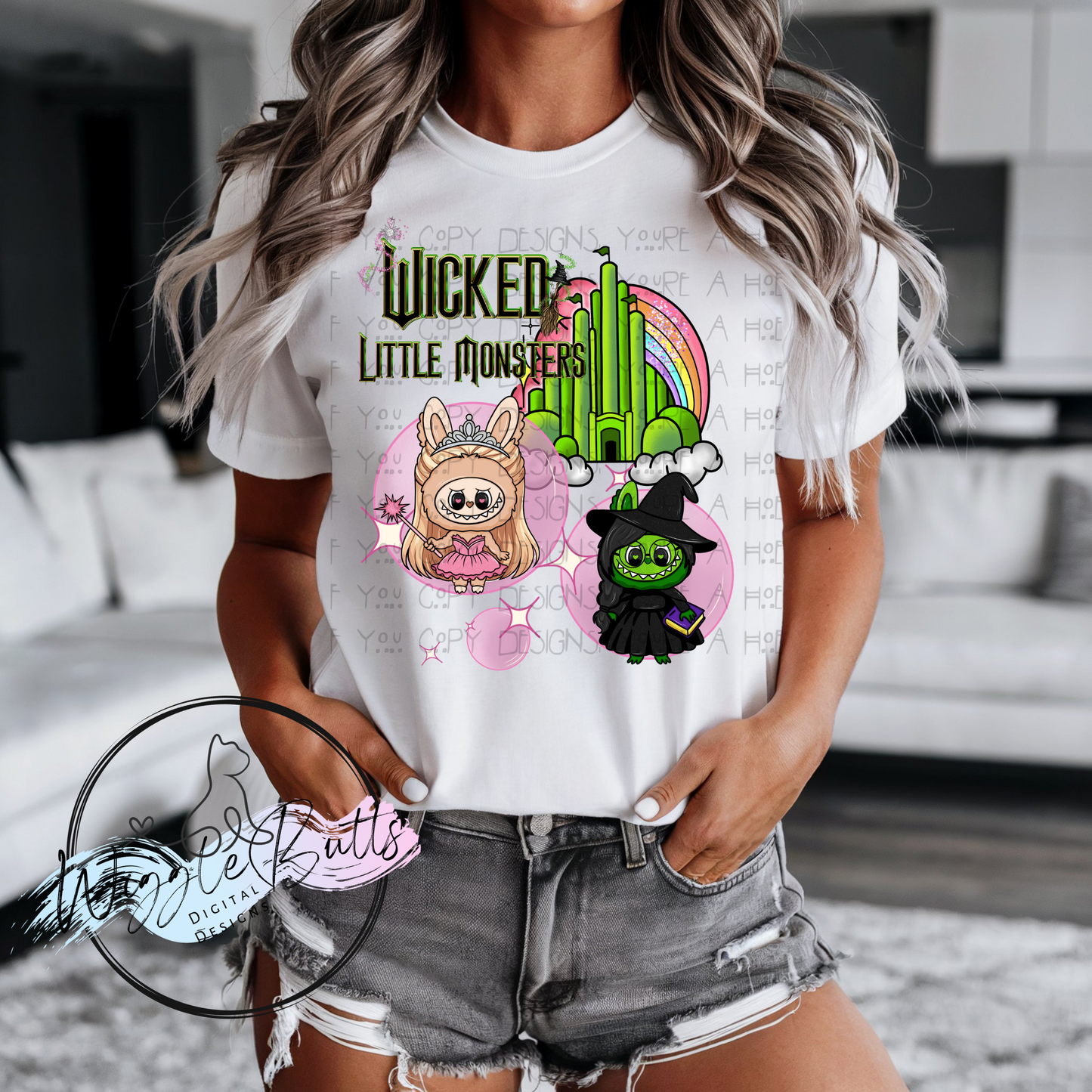 Little Monsters Witches PNG Design