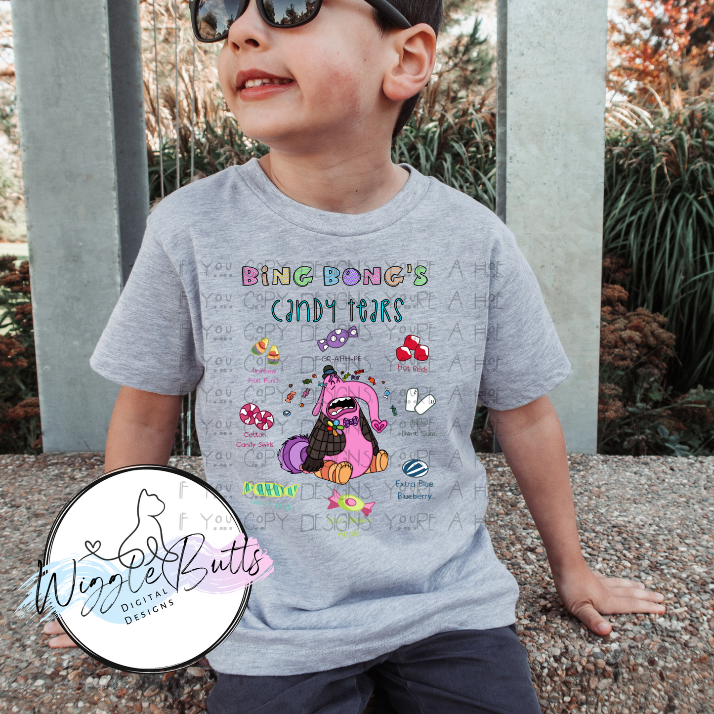 Emotions Candy Tears PNG Design