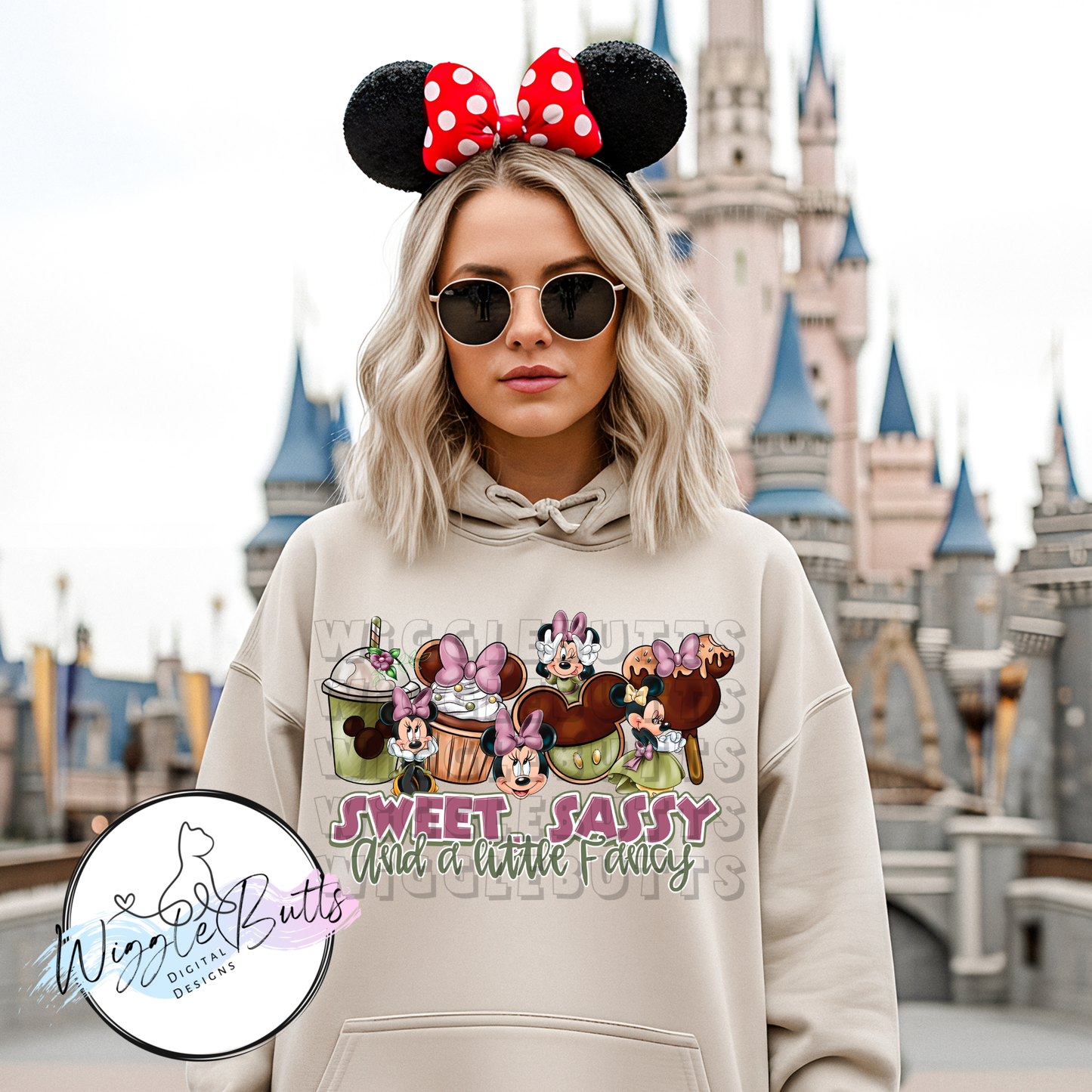 Mouse and Friends Sweet Saddy and a little Fancy PNG Design