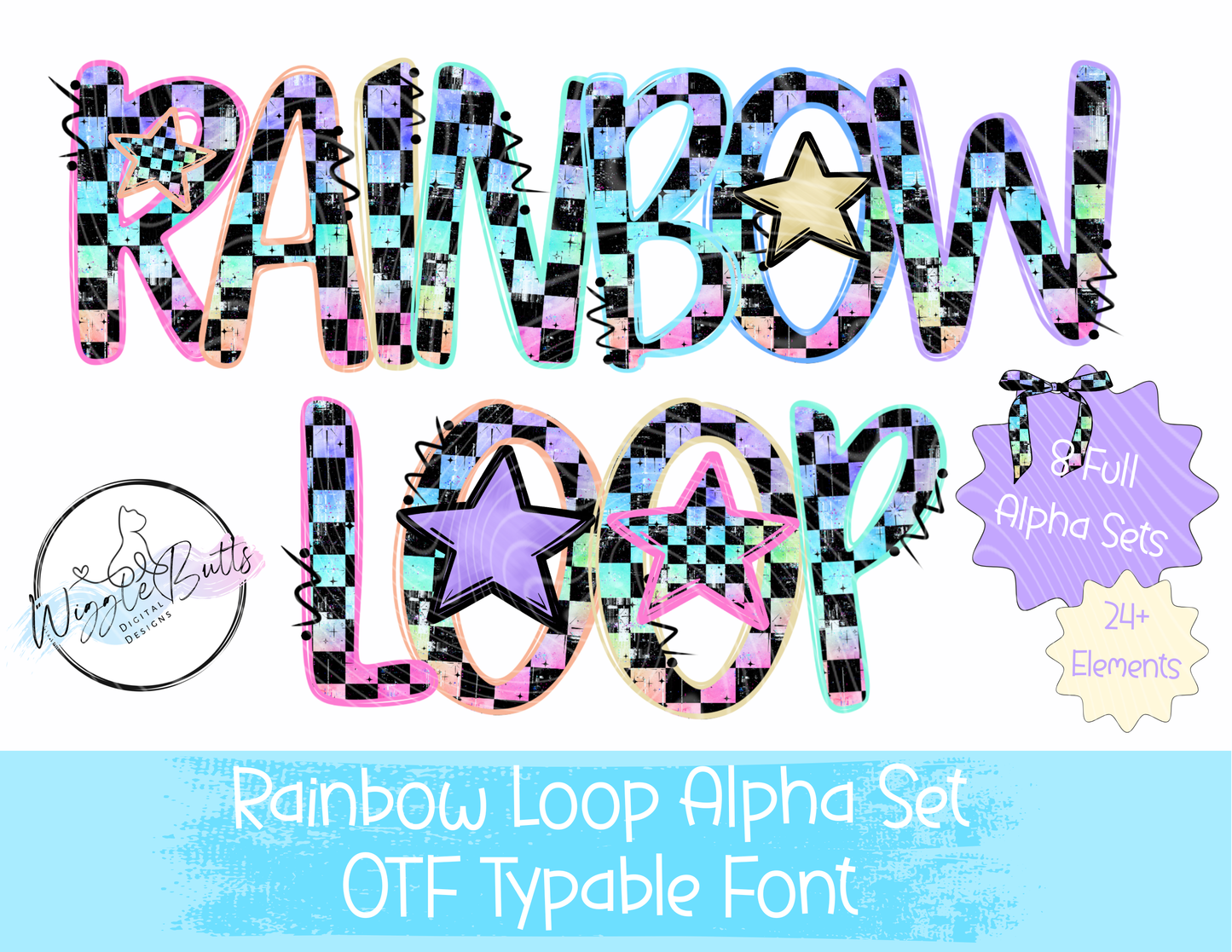 Rainbow Loop Alpha Set