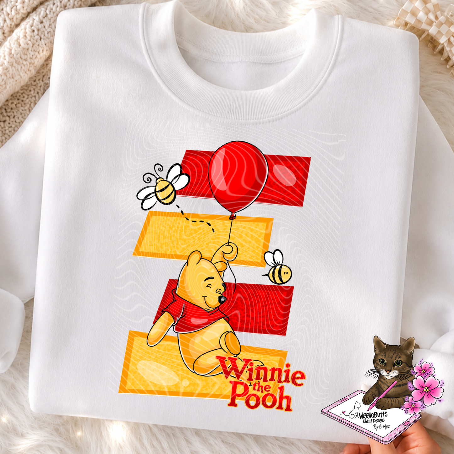 Honey Bear and Friends PNG Design