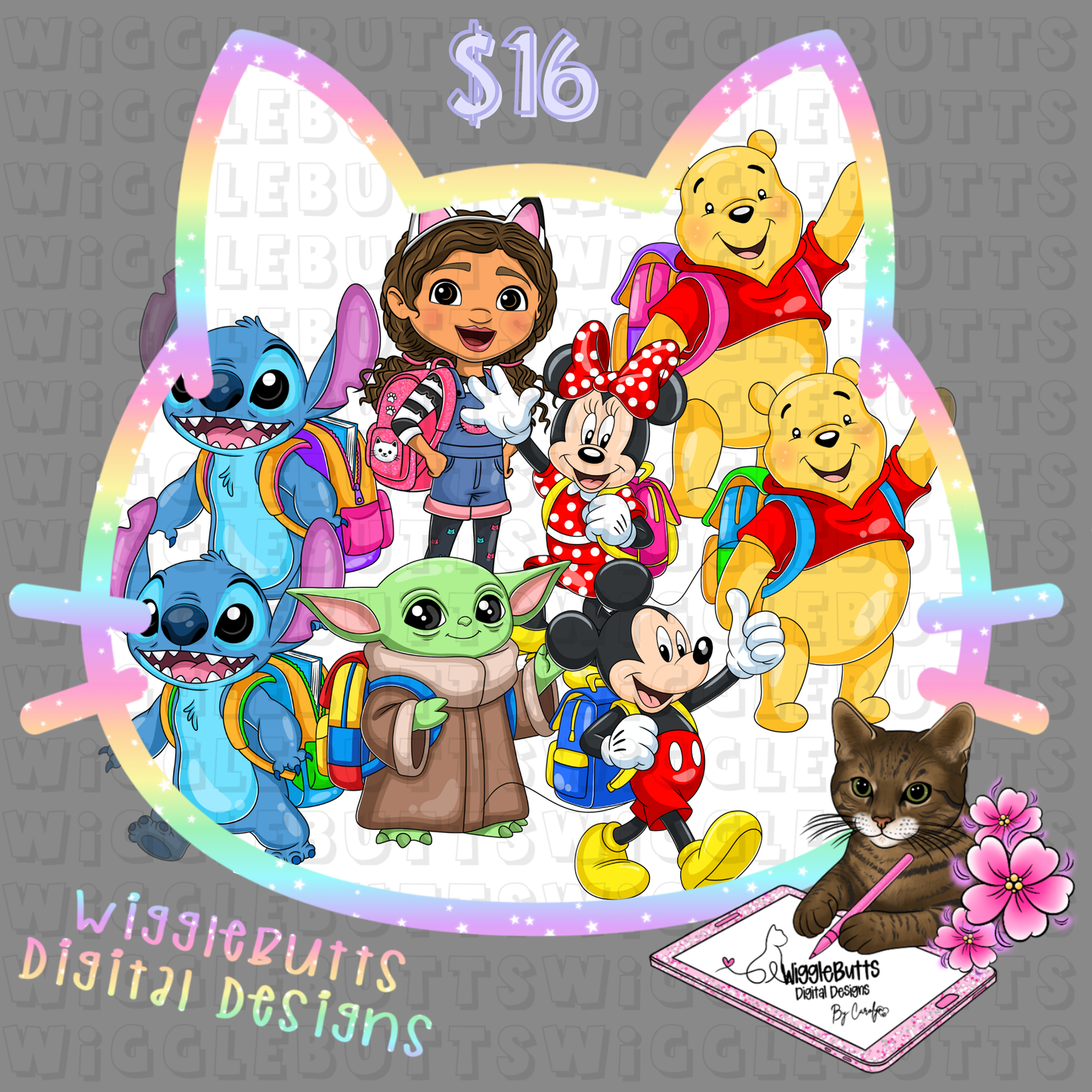Back to School Characters ClipArt Bundle