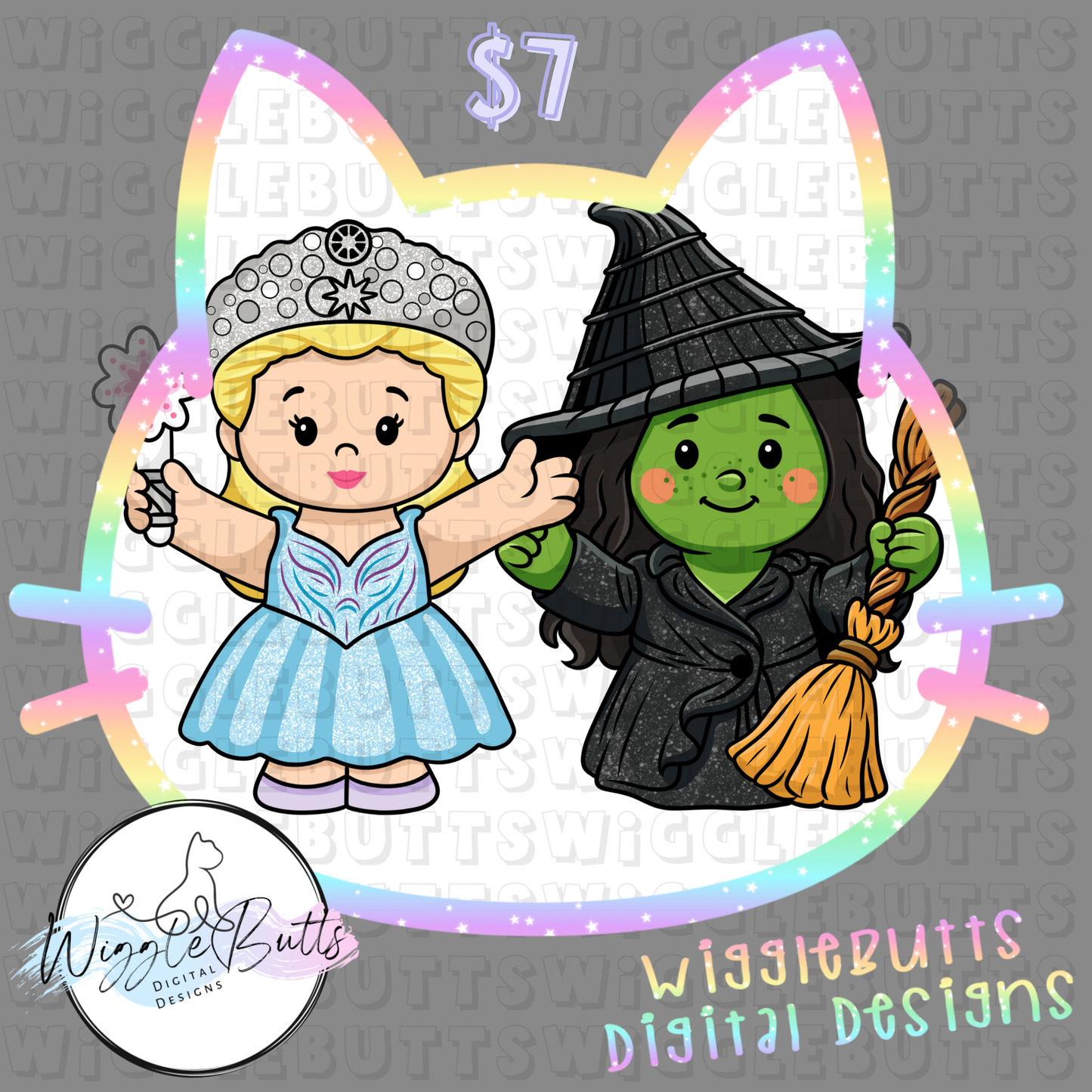 Little Ones Witches ClipArt Bundle