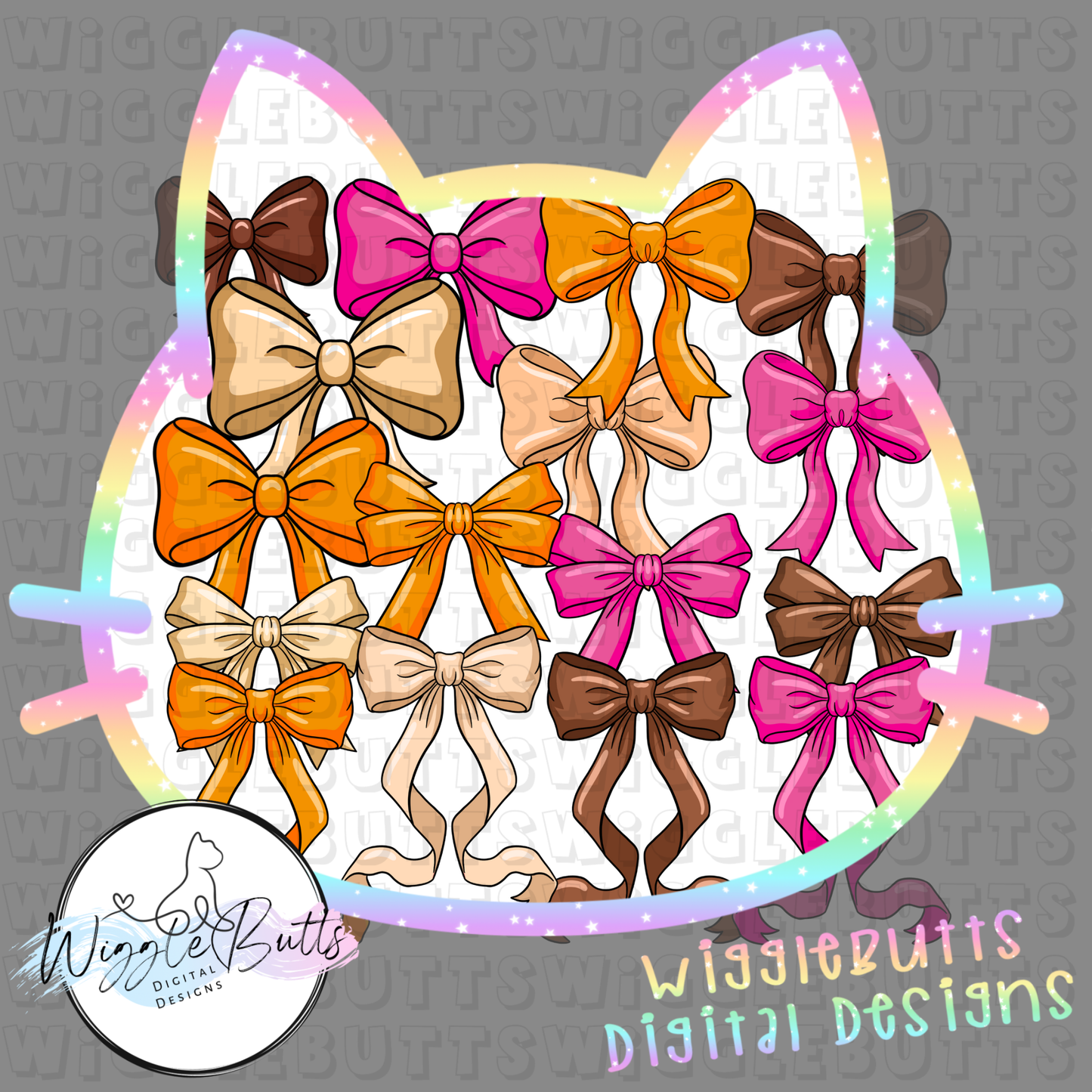 Coffee Lovers Pink Orange Donuts Characters Cups and Matching Elements 82 Piece Semi Exclusive ClipArt Bundle
