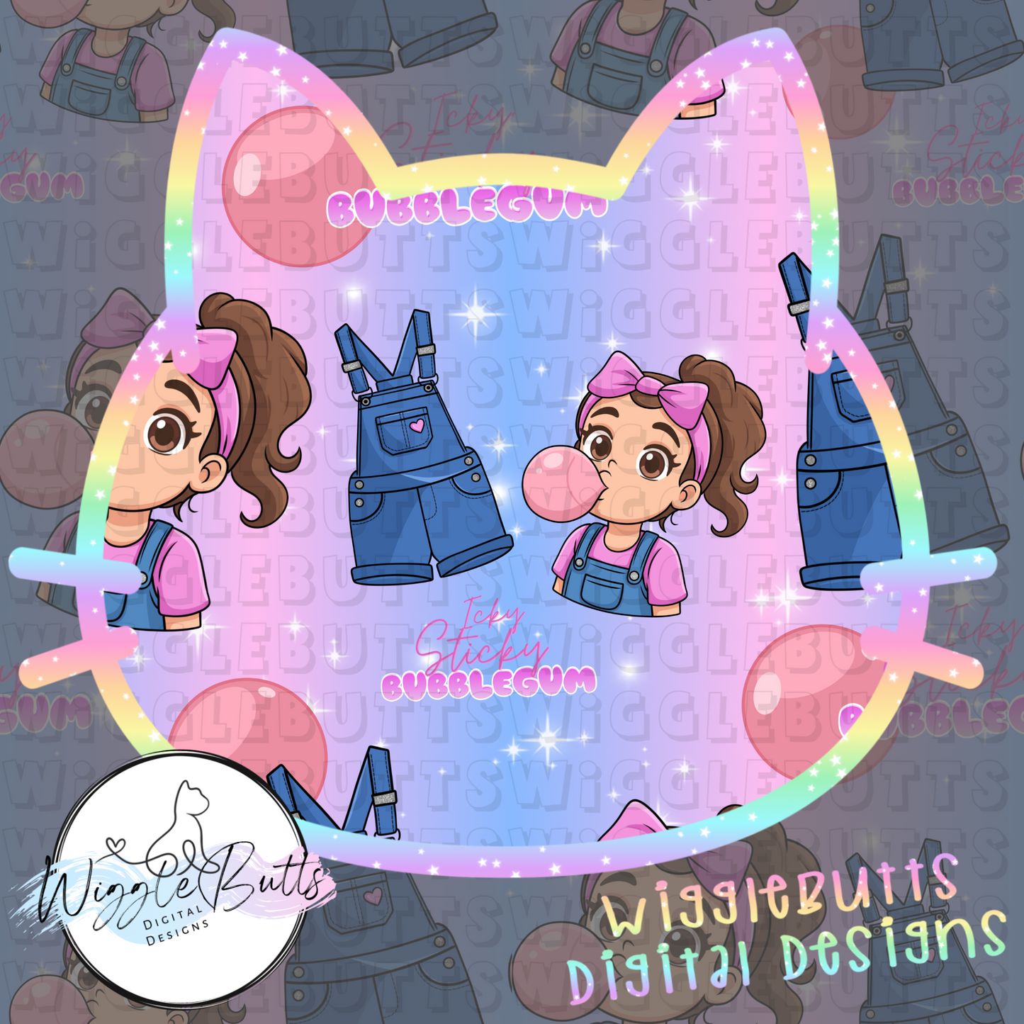 Bubblegum Girl Seamless File