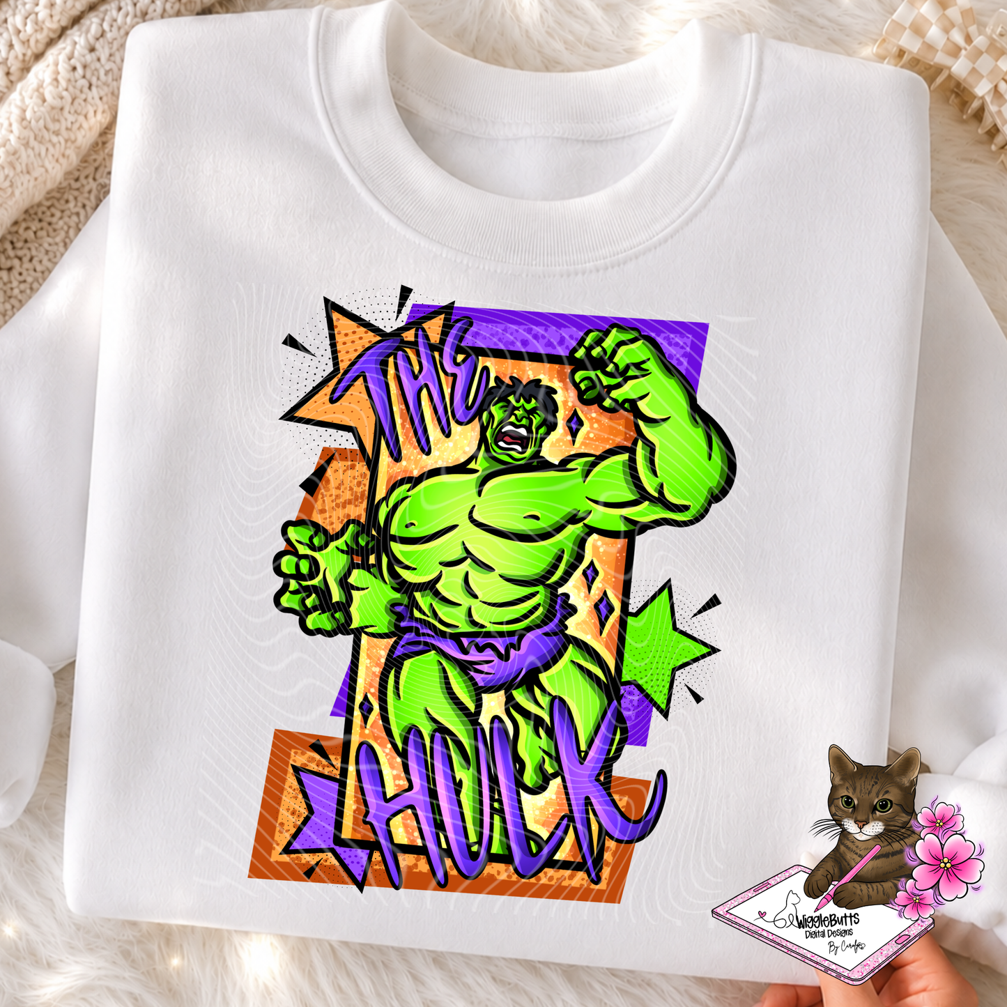 Superhero Green PNG Design
