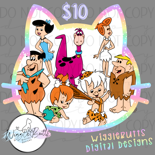 Bedrock Gang ClipArt Bundle