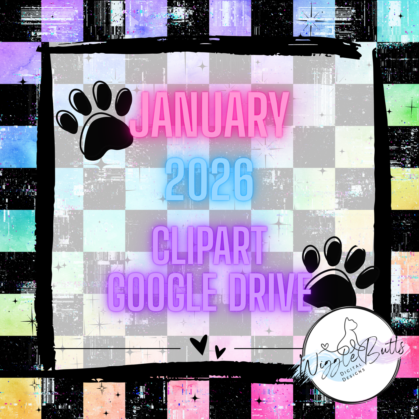 January 2026 Regular ClipArt Monthly Drive