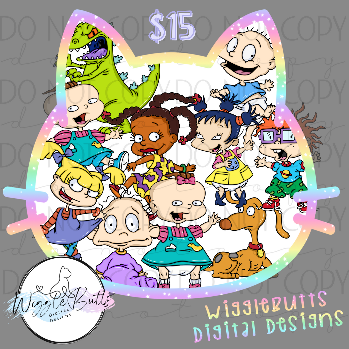 Old School kids ClipArt Bundle