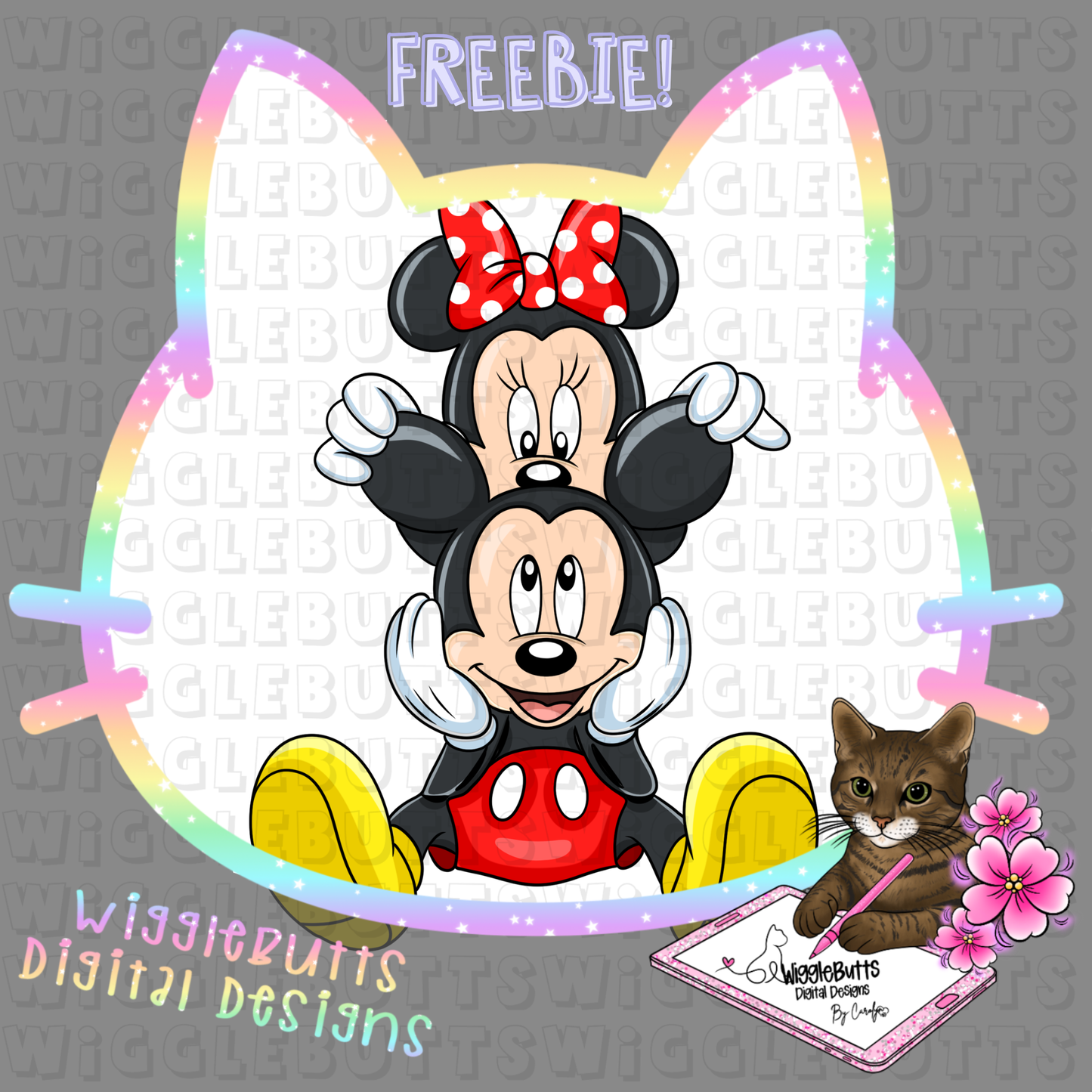 Mouse and Friends ClipArt Piece