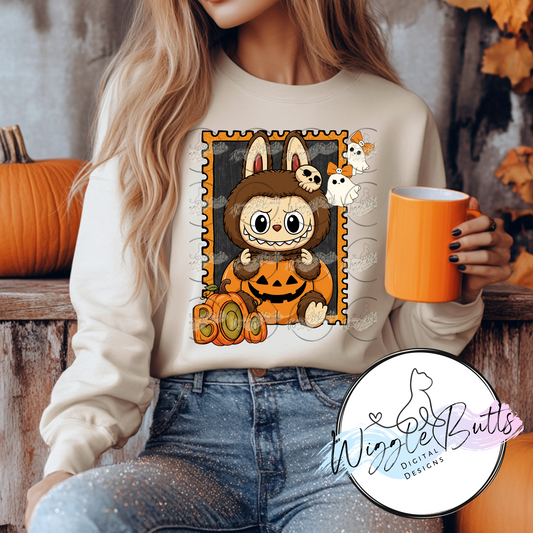 Little Monsters Halloween Boo PNG Design