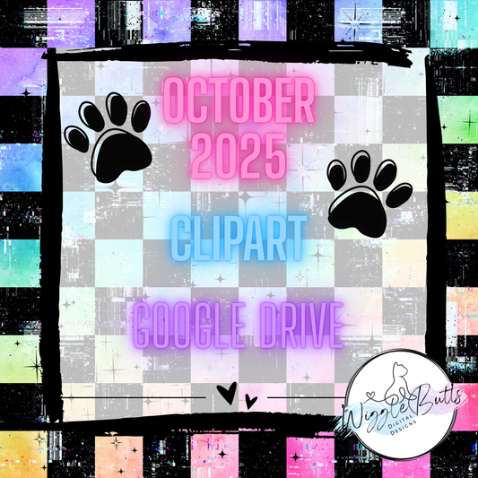 October 2025 Monthly Regular ClipArt Drive