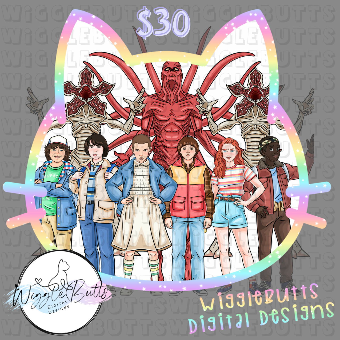 ST Strange 8 Piece Semi Exclusive ClipArt Bundle