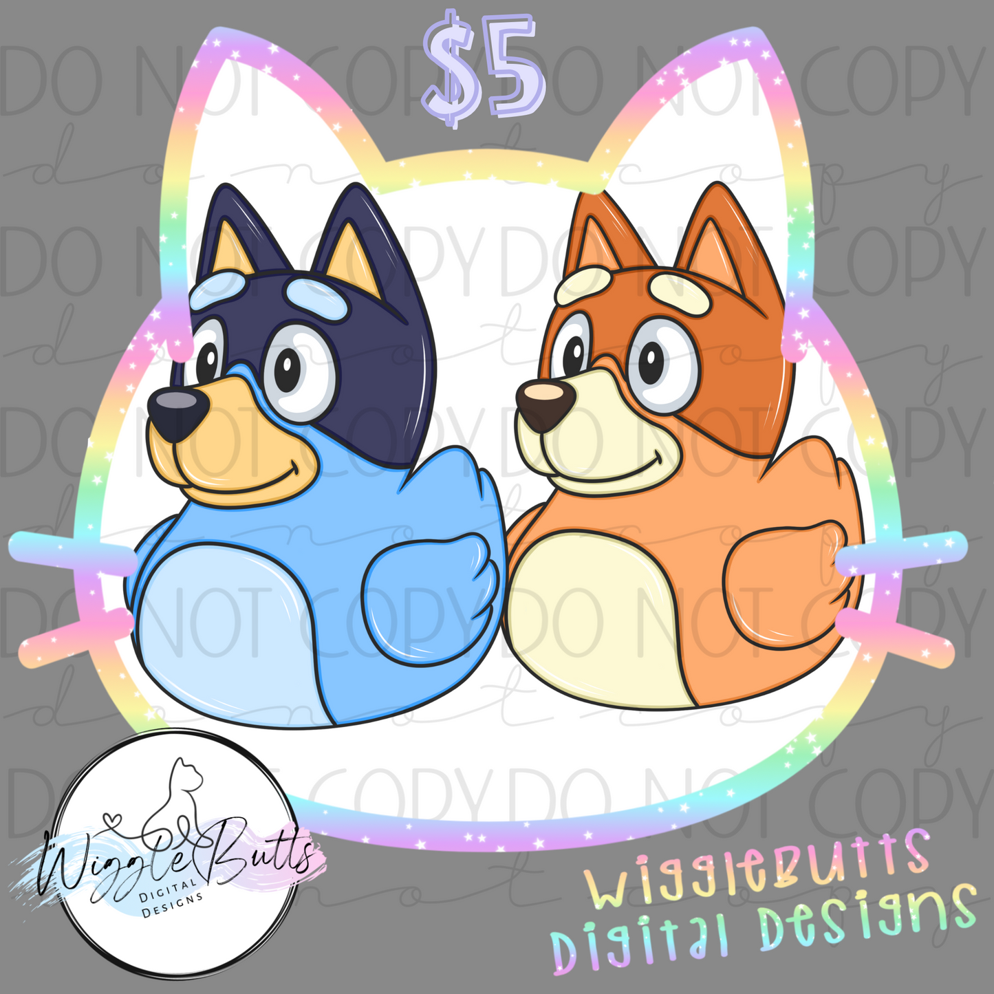 Dogs Puppy Rubber Ducks ClipArt Bundle