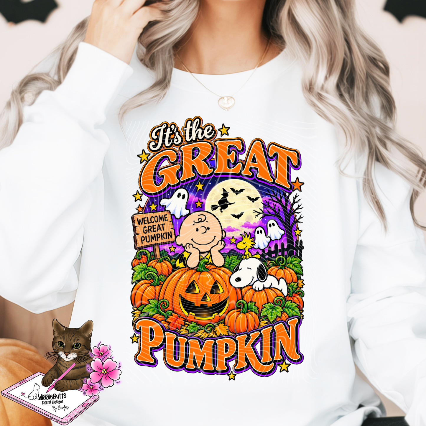 Halloween Classic Pumpkin PNG Design