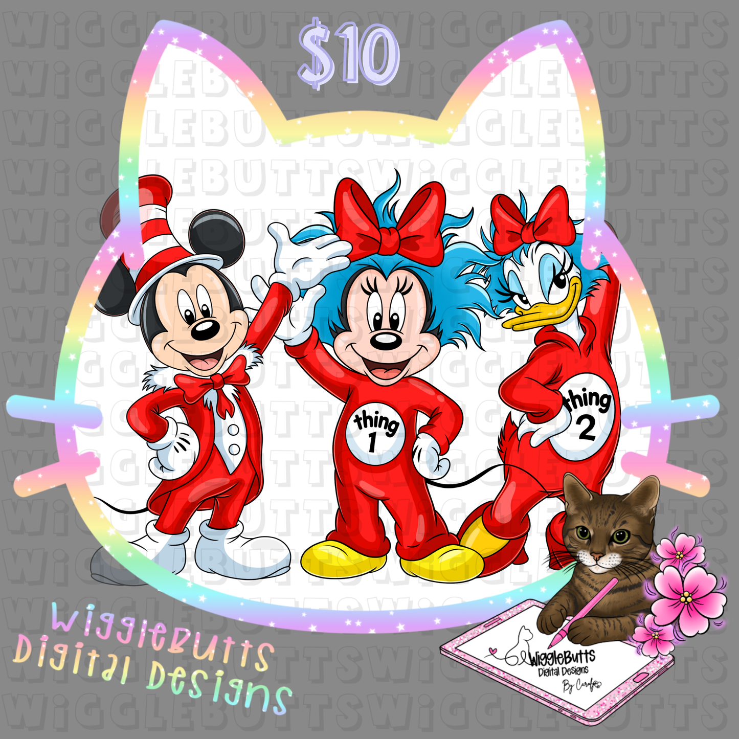 Mouse and Friends Reading Books ClipArt Bundle