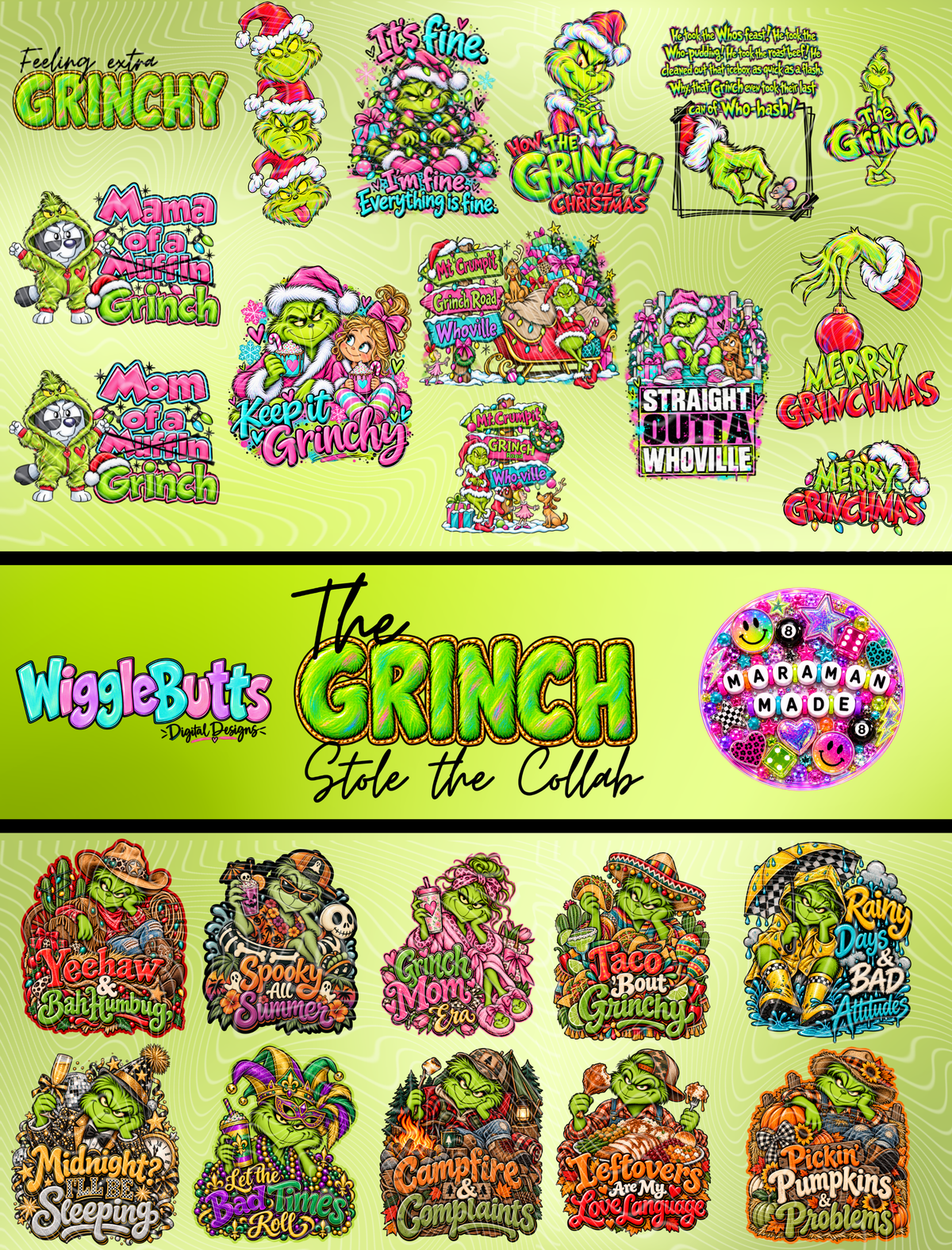 The Green Guy Stole the Collab
