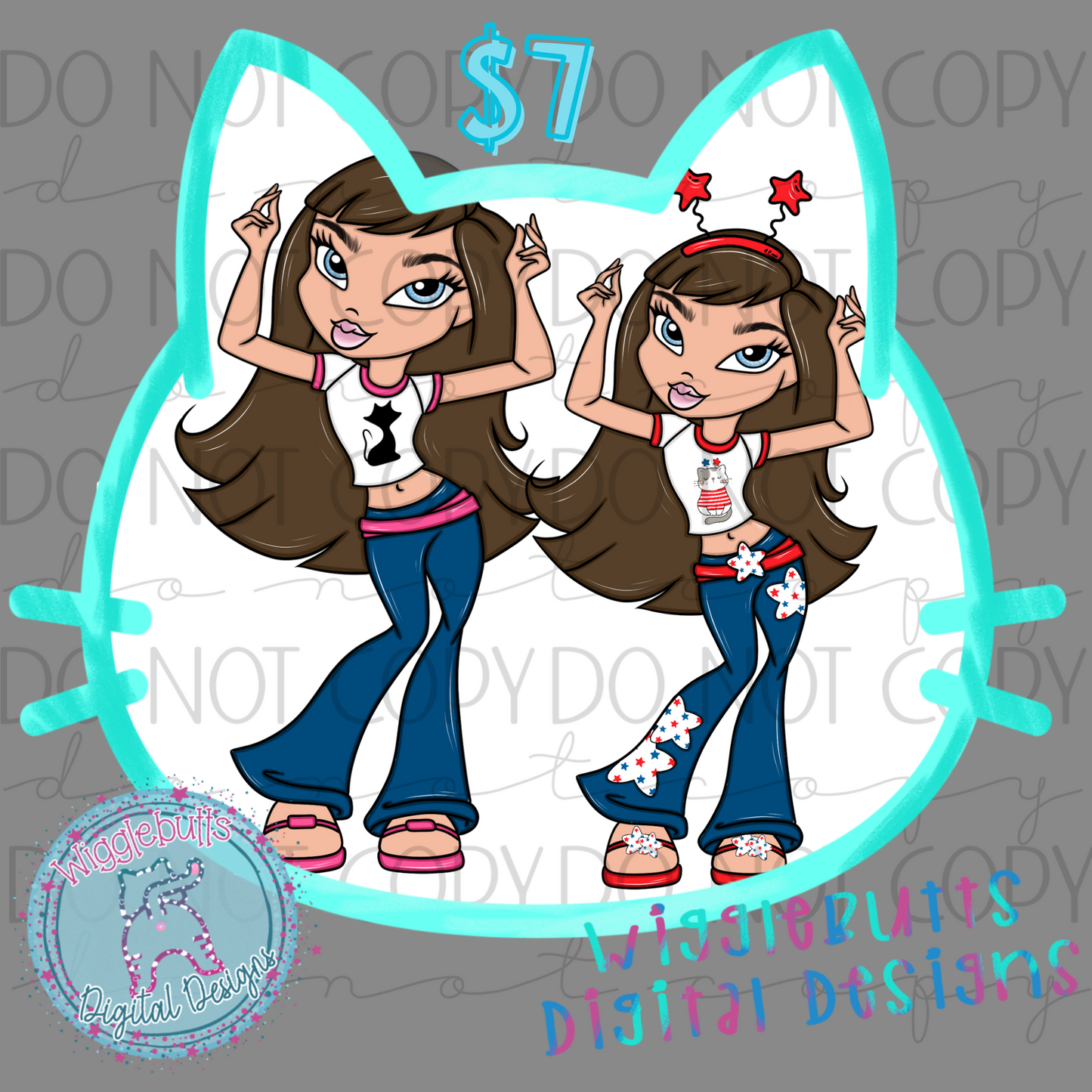 Bratty Girls ClipArt