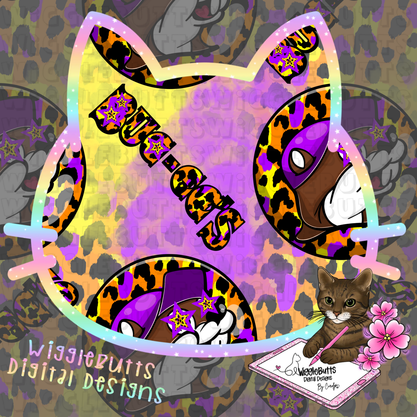 Trendy Beaver Cheetah Print Solo Design Bundle