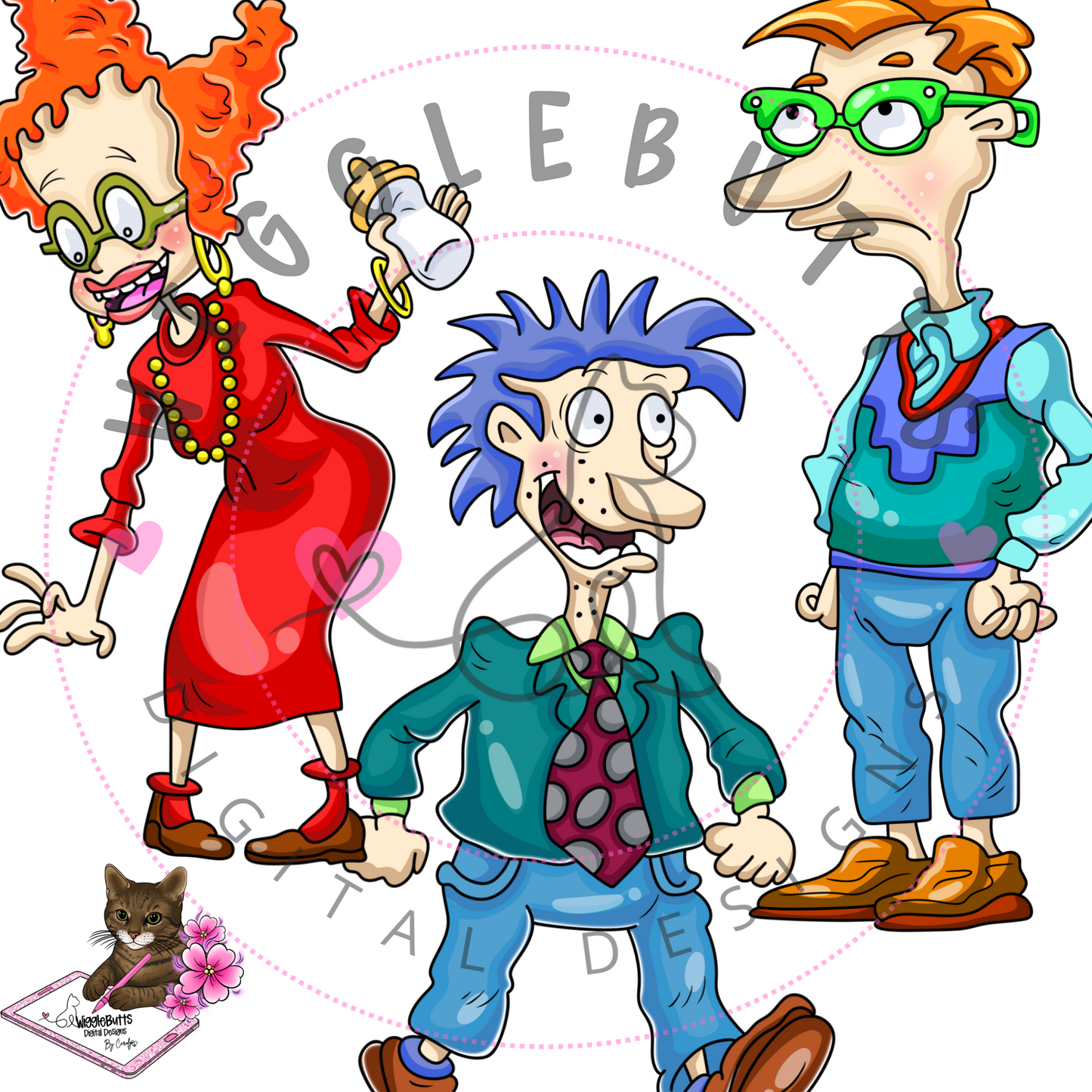 Retro Old School Cartoon Collab